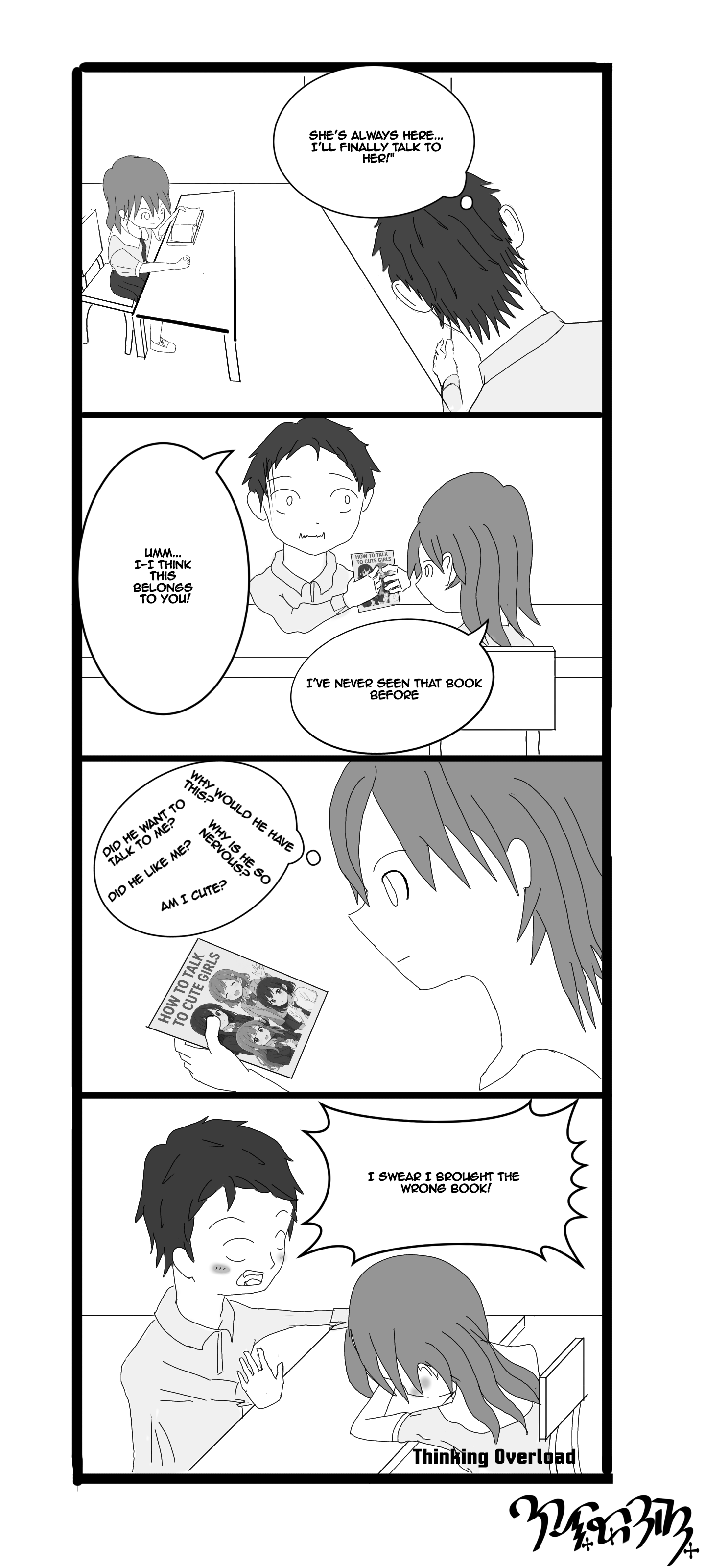 A school yonkoma